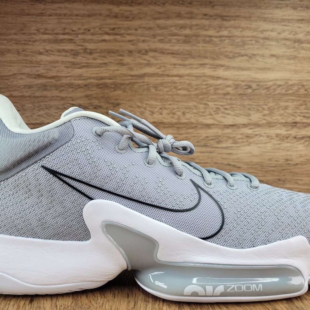 Nike Basketball Shoes Zoom 2 TB Promo Wolf Gray CZ5023-003 Men's Size 15